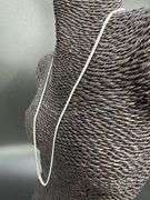 Sterling Silver 925 3.3mm Miami Cuban Chain 24" Necklace Italy