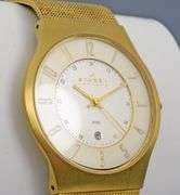 Smart Skagen Men's Quartz Watch in Gold PVD SS