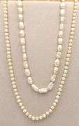 2 Pearl necklace