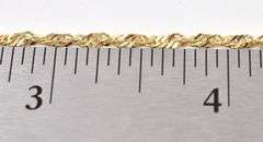 Shinny 14K Yellow Gold Chain Link Bracelet