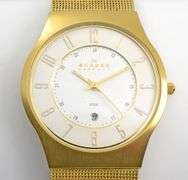 Smart Skagen Men's Quartz Watch in Gold PVD SS