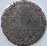 1784 Mexico City 8 Reales