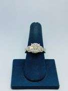 ILLUSION OF SPLENDOR: 1.5 CTW DIAMOND RING IN 14K WHITE GOLD