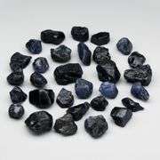 Collectors 30pc. 61.56ct unheated uncut Sapphire set