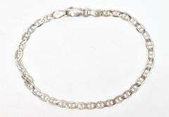 Mainer Chain Link Bracelet in Sterling Silver