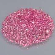 High grade 3.01ct pink Sapphire set