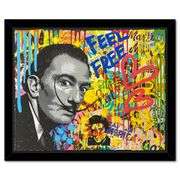 Dali's Mustache by Nastya Rovenskaya