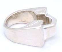 925 Sterling silver out of Retirement block ring