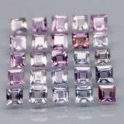 Dazzling 3.32ct set of UNHEATED Songean Sapphires