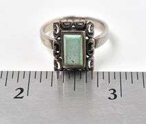 Blue Gemstone Ring in Sterling Silver