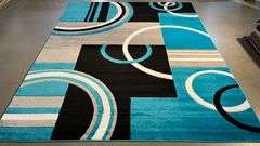 Exquisite Modern Carved Rug 6x8