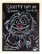 Guy Gilchrist Hand Drawn Autographed Animal Muppets Art Canvas ACOA