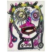 The Author and the Result by Paul Kostabi