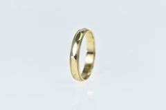 14K Yellow Gold 4.5mm Vintage Classic Men's Wedding Ring