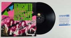 Aerosmith Autographed Ltd Edition Live ACOA