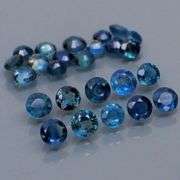 Heated only! 4.80ct blue sapphire set