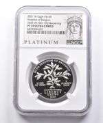 PF70 2021-W $100 American Platinum Eagle 2022 DC Mint HQ Reopening NGC
