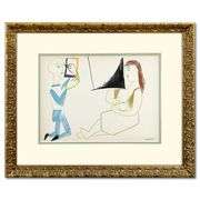 Human Comedy (27.1.54.V) by Picasso