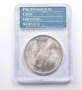 1924 Peace Silver Dollar MS64 PCGS Rattler
