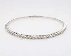 Diamond Flex Bangle Bracelet