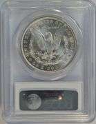 Blazing-white Choice BU 1882-O Morgan Silver Dollar. PCGS MS63