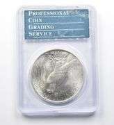 1924 Peace Silver Dollar MS64 PCGS Rattler