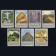Legends of the New 7 Wonders of the World Collectible Stamps