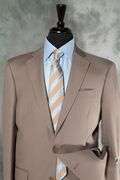 Super Fine Quality Tan Color Italian Suit By Galante