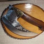 Viking Handcrafted Ulu Axe