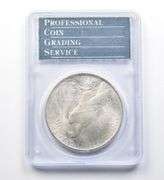 1923 Peace Silver Dollar MS64 PCGS Rattler