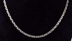 Chain link Necklace in Sterling Silver