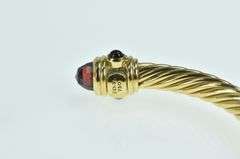 18K Yellow Gold David Yurman Renaissance Designer Cuff Bracelet