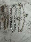Sterling Silver 925 7 Bracelet Lot of 8" Bracelets