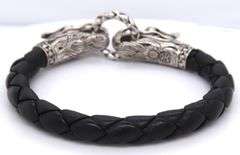 John Hardy Legend Naga double Dragon head bracelet