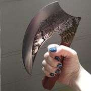 Viking Handcrafted Ulu Axe