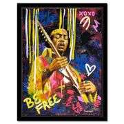Jimi Hendrix by Nastya Rovenskaya