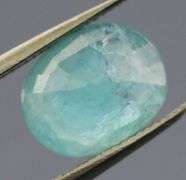 Rare 1.38ct sea blue unheated Grandidierite