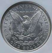 1890 MS62 NGC Frosty White Morgan Dollar