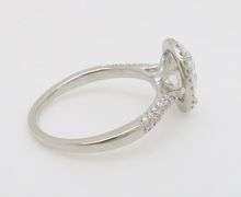 2.07CTW Diamond Encrusted Halo Diamond Ring