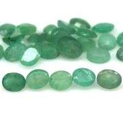 Vibrant emerald green 8.15ct 26pc emerald set