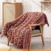 Vintage Handwoven Southwestern Aztec Throw Cover