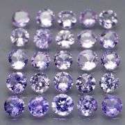Glittering 4.39ct unheated Tanzanite set