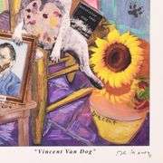 Vincent Van Dog by Nelson De La Nuez