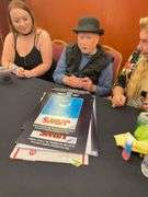 Jaws Cast x9 Autographed Signed 12x18 Canvas ACOA Exact Video Proof ACOA