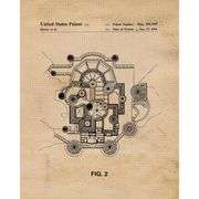 Vintage Sleeping Beauty Castle Patent Prints Set