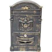 Vintage Victorian Locking Mailbox Heavy-Duty Outdoor Postbox