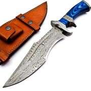 Handcrafted Wild Damascus Bowie Knife
