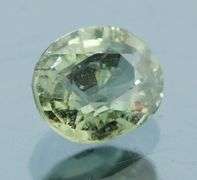 Unheated Tanzanian 1.09ct green Sapphire