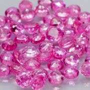 Superb 3.63ct set of top reddish pink Rubies -HEATED ONLY!