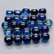 Glistening 4.51ct heated only Sapphire cabochon set